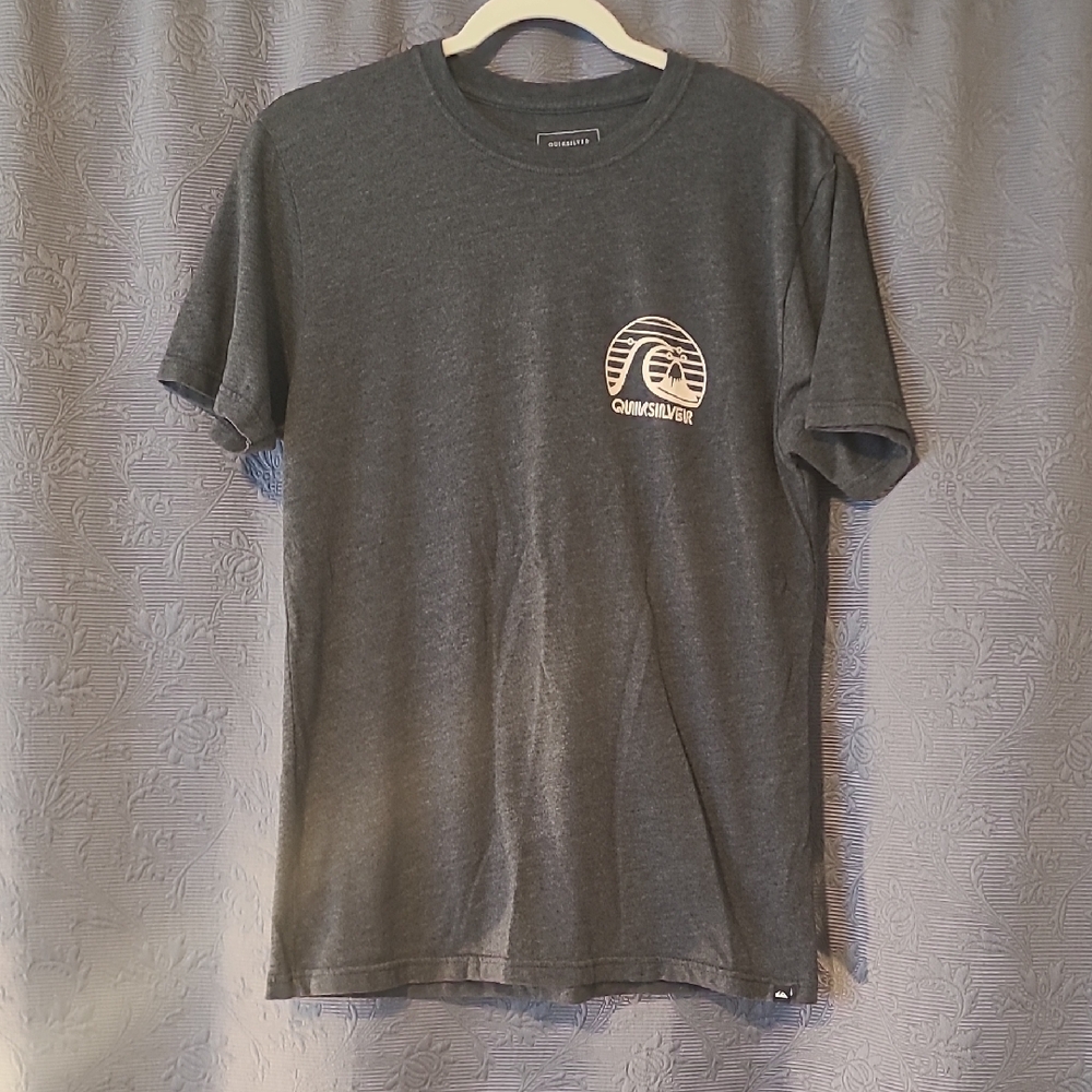 Quiksilver Bold Move Men's Charcoal Tee, Medium
